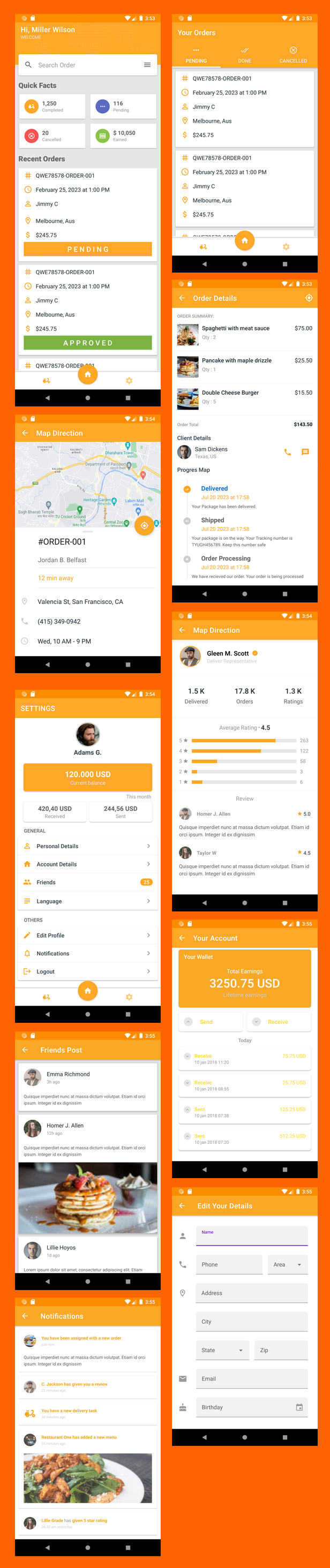 KhanaQuest - A complete Restaurant/Cafe UI Tempalte