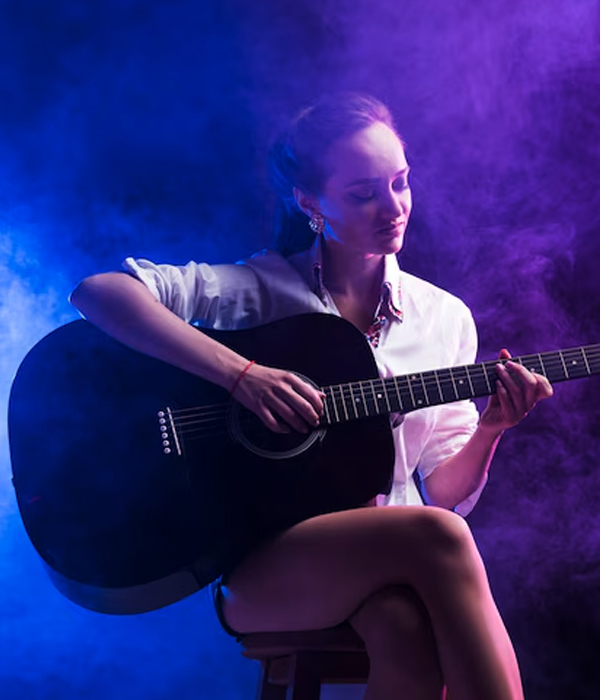 man with guitar