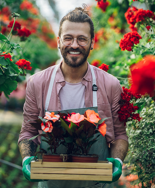 man gardener