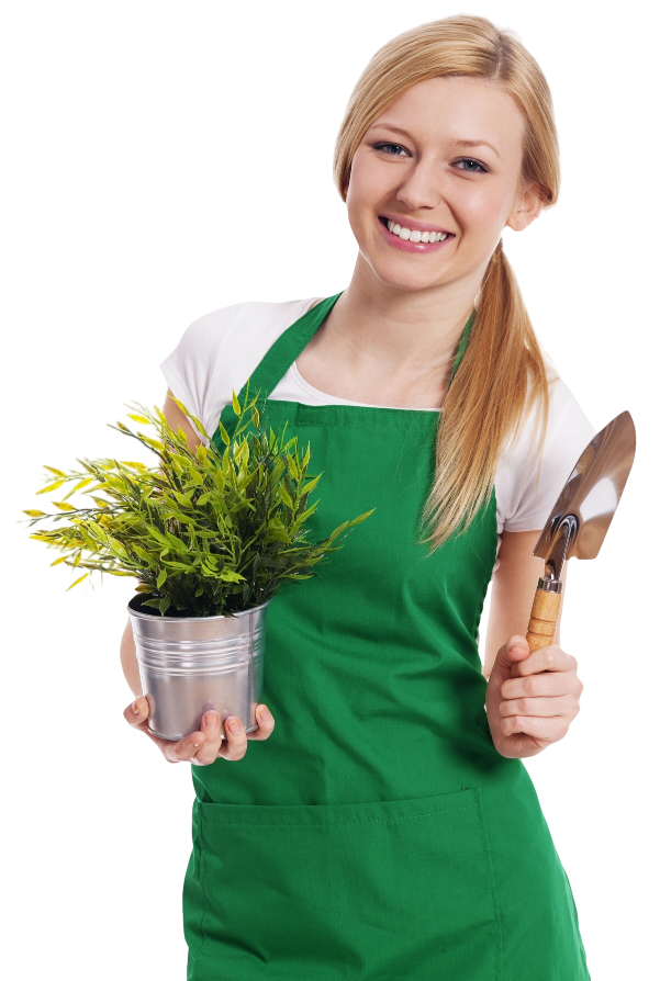 female gardener